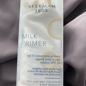 Beekman 1802 milk primer spf